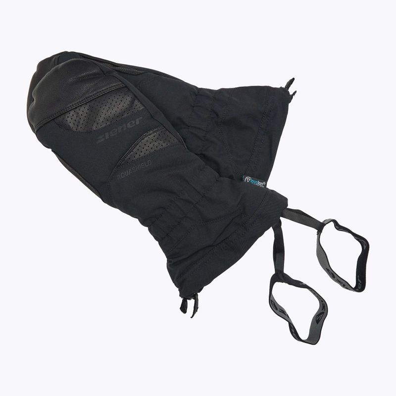 Guanto da sci da uomo ZIENER Gaikus Aquashield AW nero alpino 7
