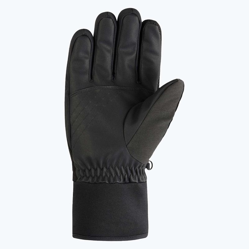 Guanti da sci uomo ZIENER Gatis Aquashield black/white 3