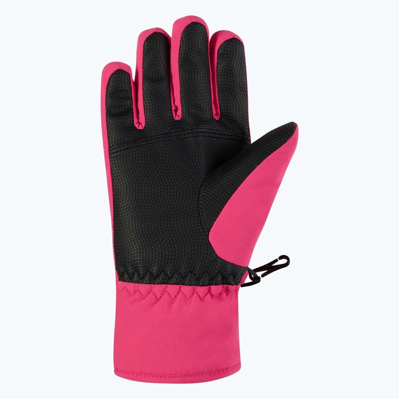 Guanti da sci per bambini ZIENER Leif GTX-Z tie-dye pop pink 3
