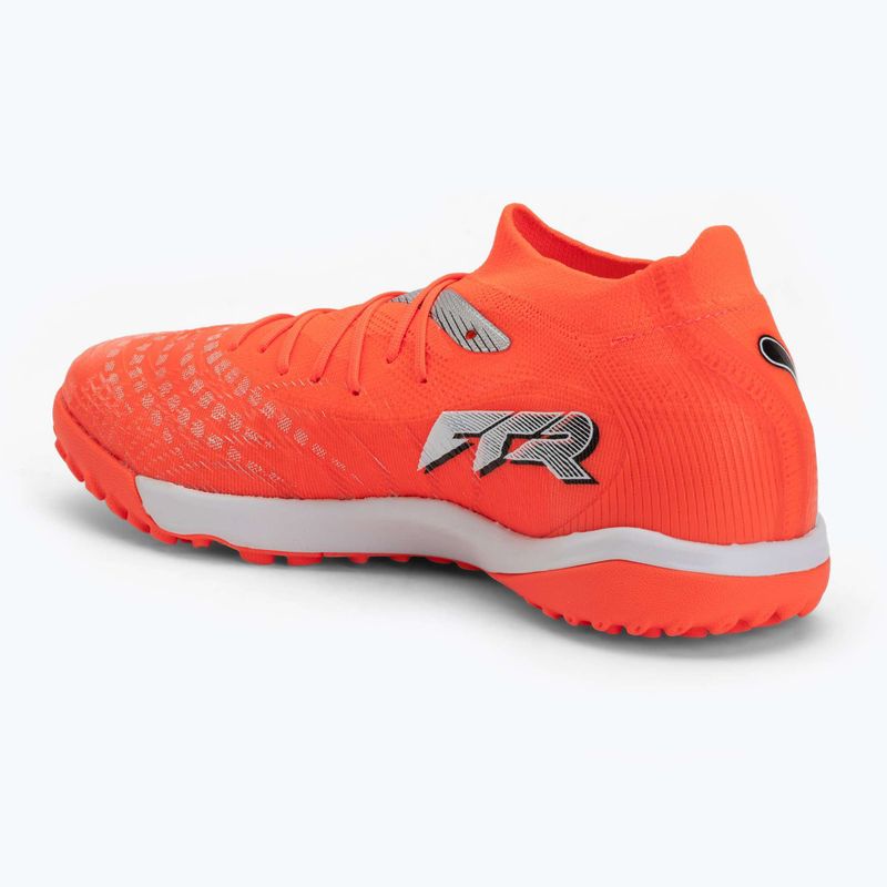 Scarpe da calcio PUMA Future 9 Match TT glowing red/puma white/puma black/puma silver 3