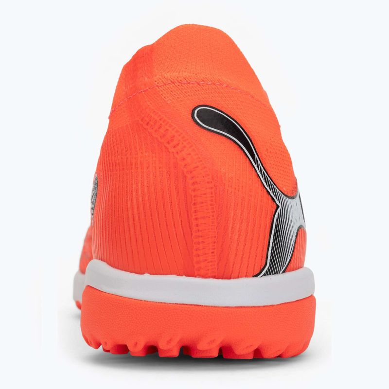 Scarpe da calcio PUMA Future 9 Match TT glowing red/puma white/puma black/puma silver 6