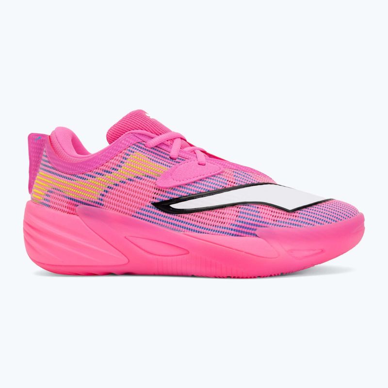 Scarpe da basket PUMA All-Pro NITRO 2 Showtime poison pink/bright aqua/lime squeeze 2