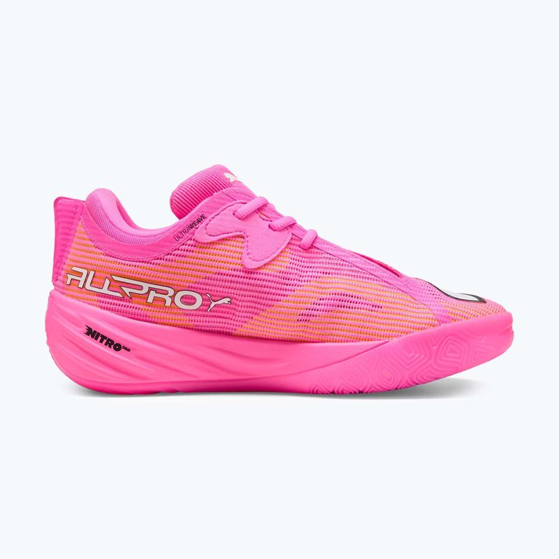 Scarpe da basket PUMA All-Pro NITRO 2 Showtime poison pink/bright aqua/lime squeeze 9