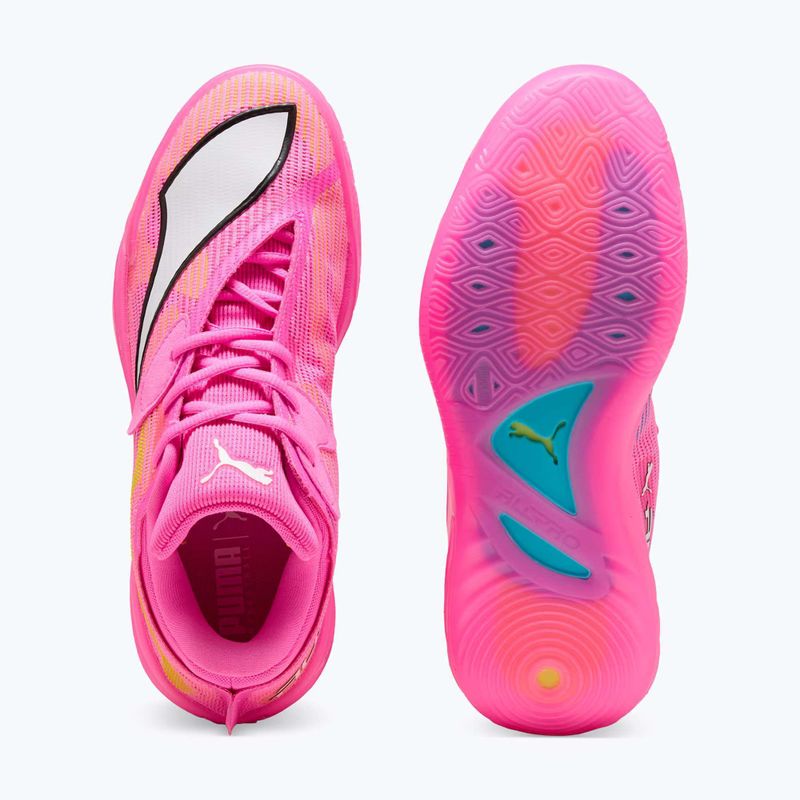 Scarpe da basket PUMA All-Pro NITRO 2 Showtime poison pink/bright aqua/lime squeeze 10