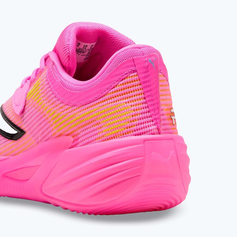 Scarpe da basket PUMA All-Pro NITRO 2 Showtime poison pink/bright aqua/lime squeeze 12