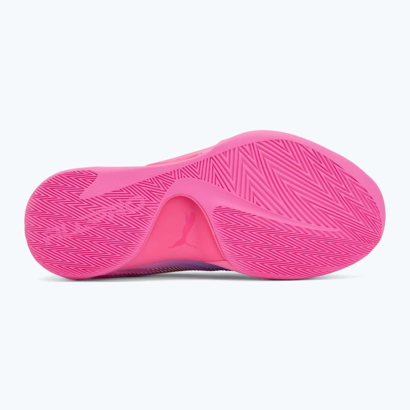 Scarpe da basket PUMA All-Pro NITRO 2 Elite poison pink/ultra blue/lime squeeze 4
