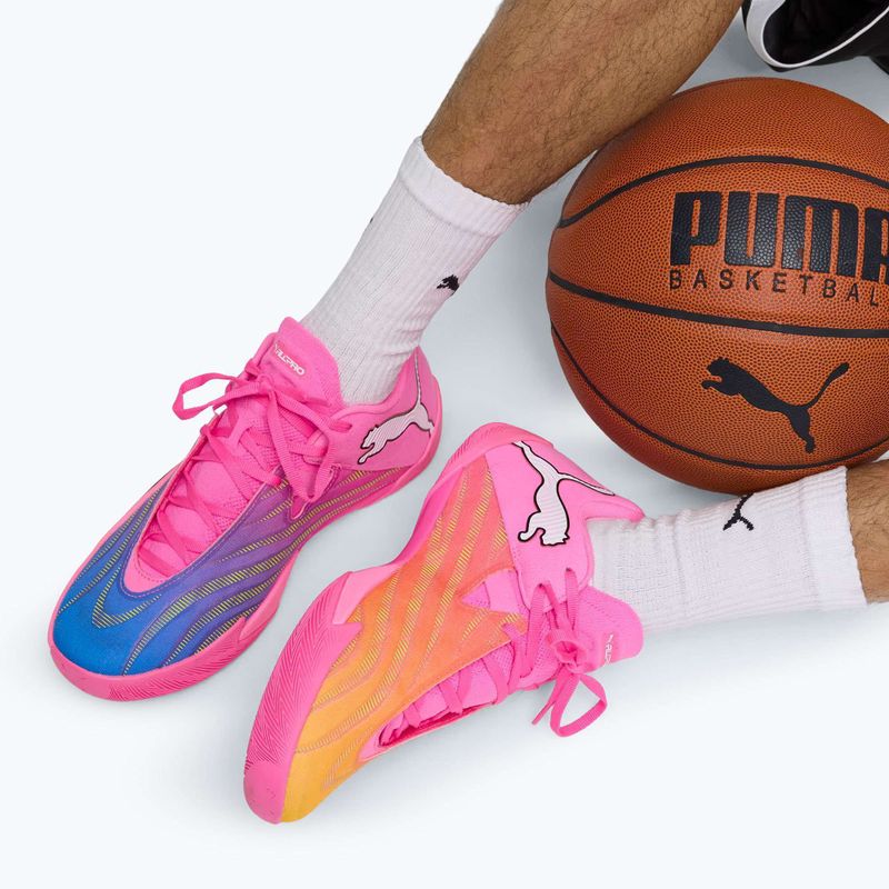 Scarpe da basket PUMA All-Pro NITRO 2 Elite poison pink/ultra blue/lime squeeze 13