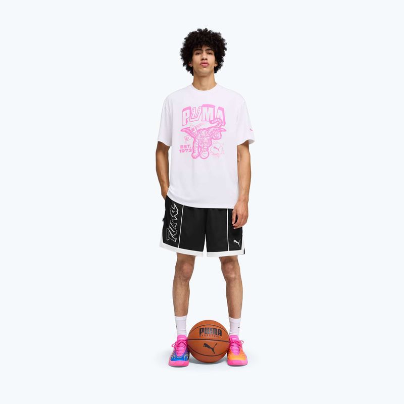Scarpe da basket PUMA All-Pro NITRO 2 Elite poison pink/ultra blue/lime squeeze 14