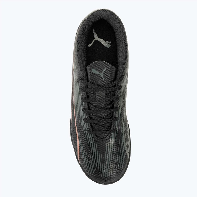 PUMA Ultra Play TT Jr scarpe da calcio per bambini puma nero/rosa rame 5