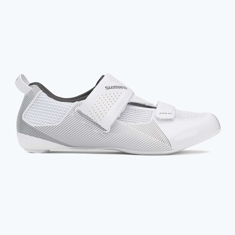 Scarpe da strada Shimano SH-TR501 da uomo, bianco 2