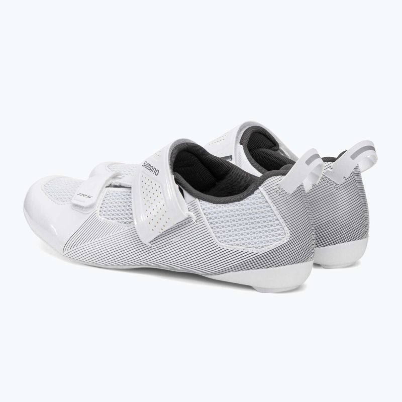 Scarpe da strada Shimano SH-TR501 da uomo, bianco 3