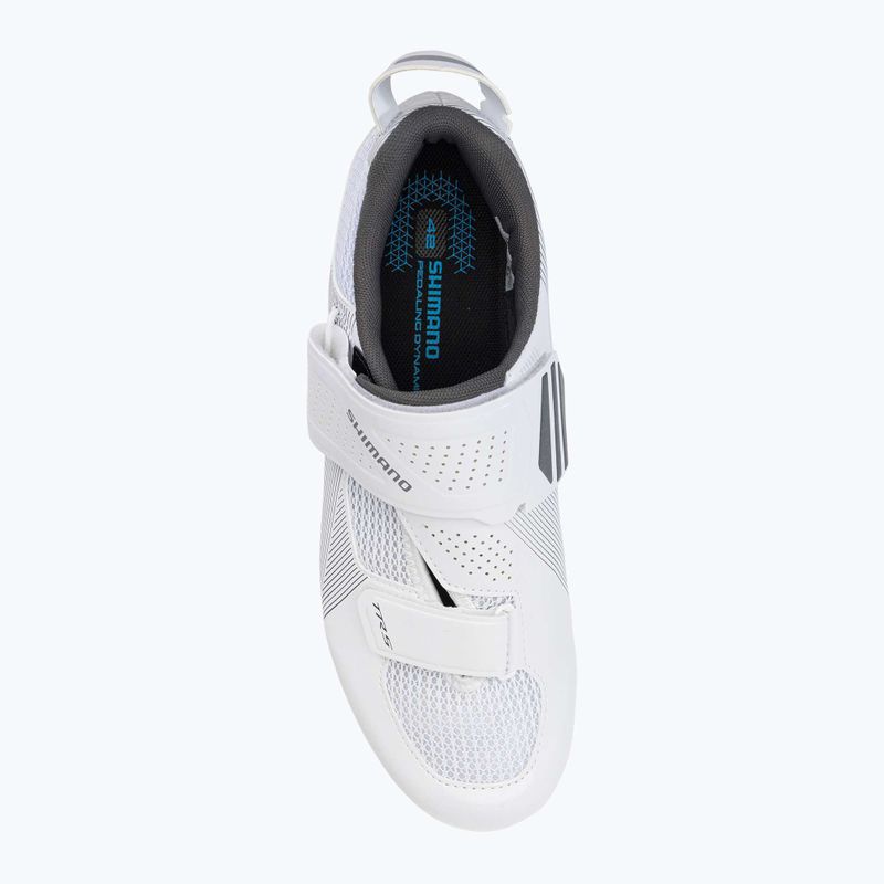 Scarpe da strada Shimano SH-TR501 da uomo, bianco 6