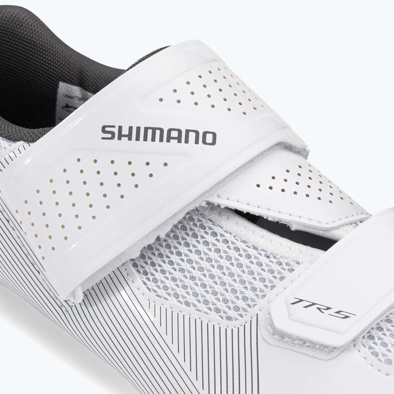 Scarpe da strada Shimano SH-TR501 da uomo, bianco 9