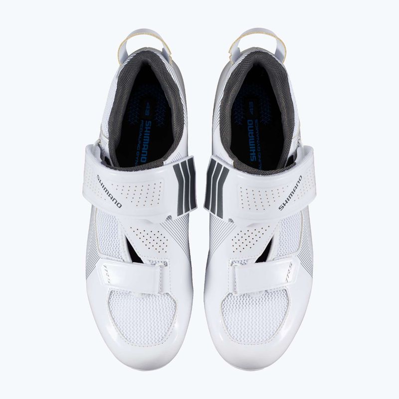 Scarpe da strada Shimano SH-TR501 da uomo, bianco 14