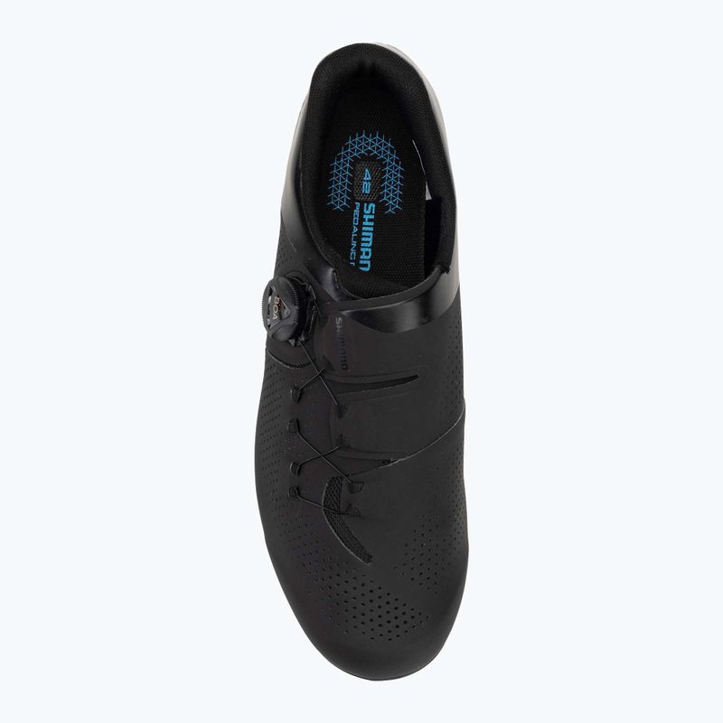 Scarpe da strada Shimano SH-RC302 da uomo, nero 5
