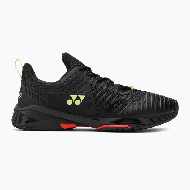 YONEX scarpe da tennis da uomo Sonicage 3 nero/lime 2