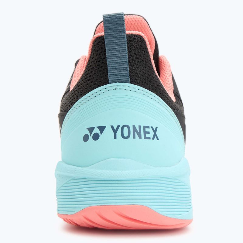 Scarpe da tennis da uomo YONEX Sonicage 3 CL nero/azzurro 6