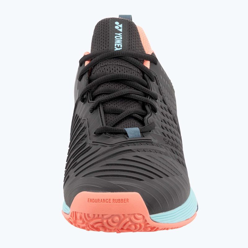 Scarpe da tennis da uomo YONEX Sonicage 3 CL nero/azzurro 10