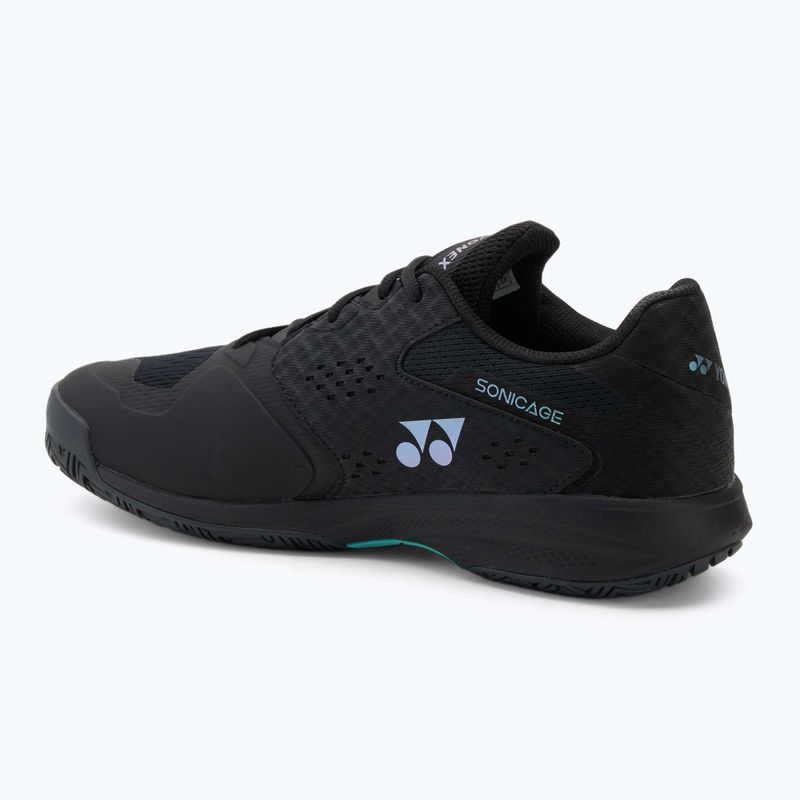 Scarpe da tennis da uomo Yonex Sonicage Wide nero 3