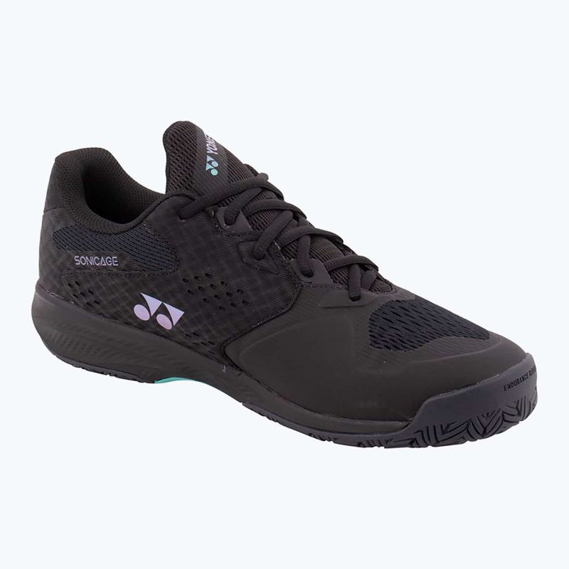Scarpe da tennis da uomo Yonex Sonicage Wide nero 9
