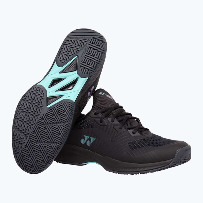 Scarpe da tennis da uomo Yonex Sonicage Wide nero 12
