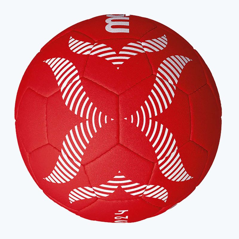 Pallamano Molten H2A5000-S4F IHF OFFICIAL BALL PARIS 2024 rosso taglia 2 3