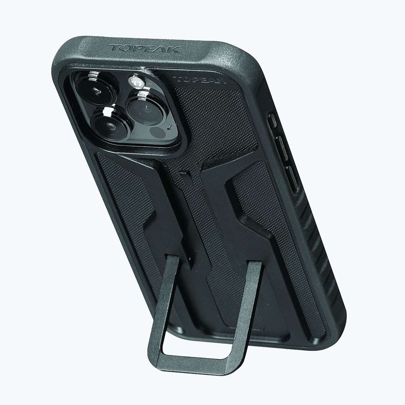 Topeak RideCase iPhone 15 Pro custodia per telefono nera/grigia 3