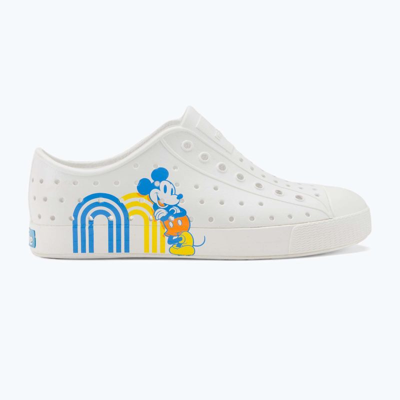 Scarpe Native per bambini NA12112001 Jefferson Print Disney Jr conchiglia bianca/conchiglia bianca/positive mickey 2