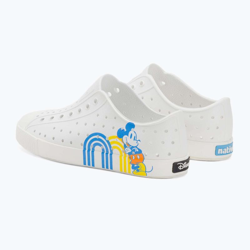Scarpe Native per bambini NA12112001 Jefferson Print Disney Jr conchiglia bianca/conchiglia bianca/positive mickey 3