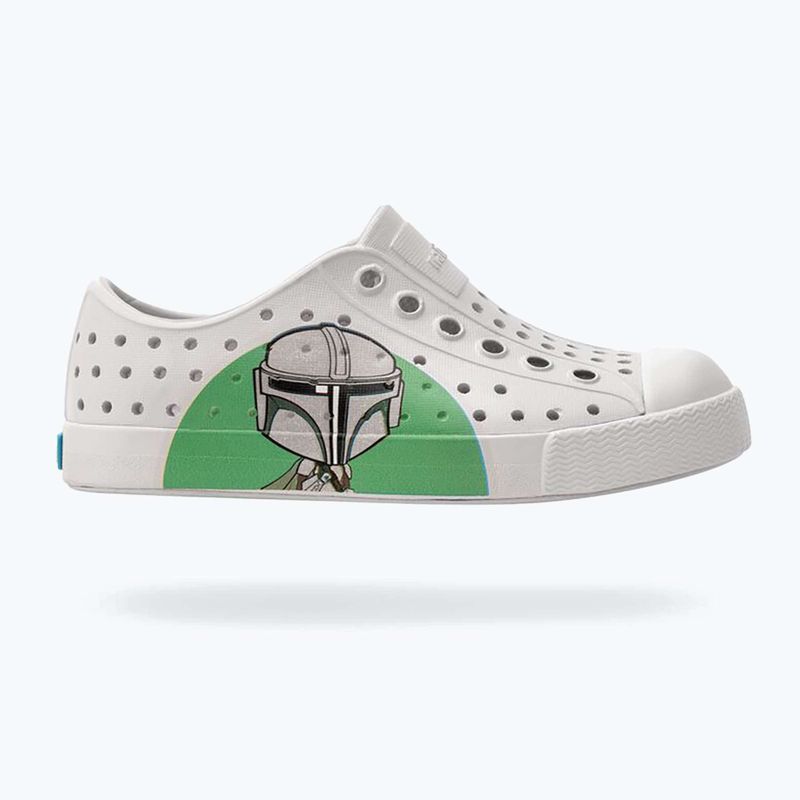 Scarpe Native per bambini NA-12112602 Jefferson Block Jr frost grey/frost grey/mando bff 11