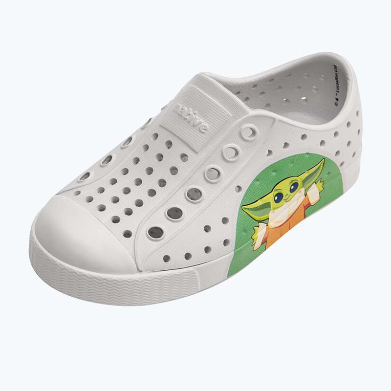 Scarpe Native per bambini NA-12112602 Jefferson Block Jr frost grey/frost grey/mando bff 13