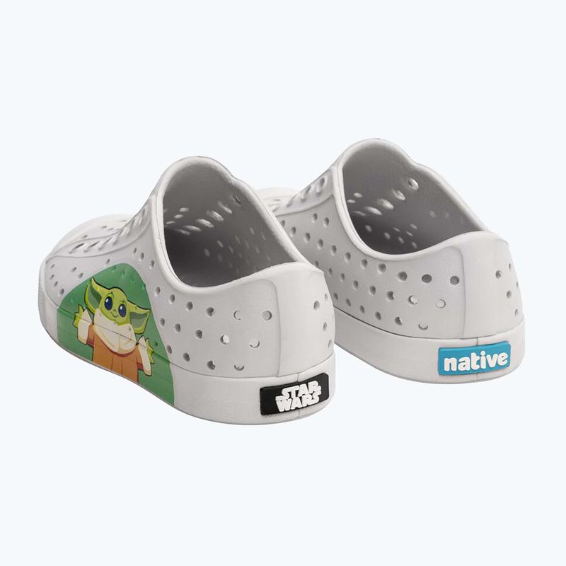 Scarpe Native per bambini NA-12112602 Jefferson Block Jr frost grey/frost grey/mando bff 14