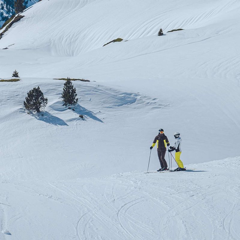 Giacca da sci Descente Hybrid Rip Down da uomo giallo gigante 17