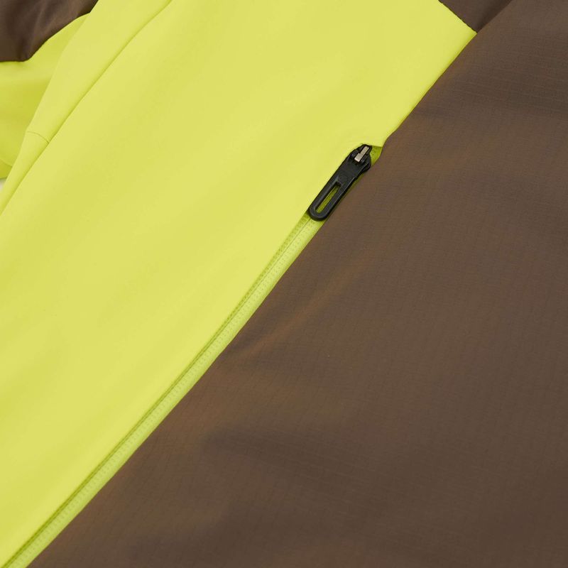 Giacca da sci Descente Hybrid Rip Down da uomo giallo gigante 4