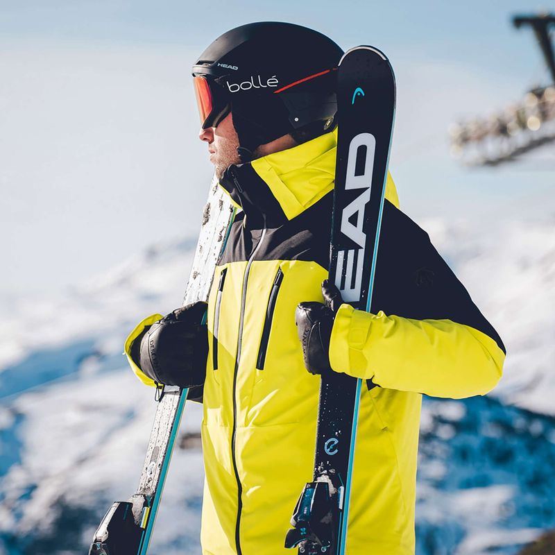 Giacca da sci da uomo Descente Insulated giant yellow 14