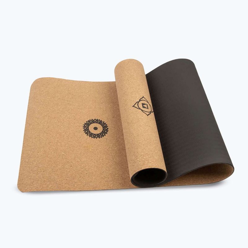 Tappetino da yoga Myga Chakra XL 6 mm brown 3