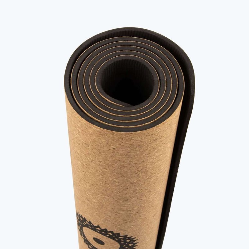 Tappetino da yoga Myga Chakra XL 6 mm brown 6