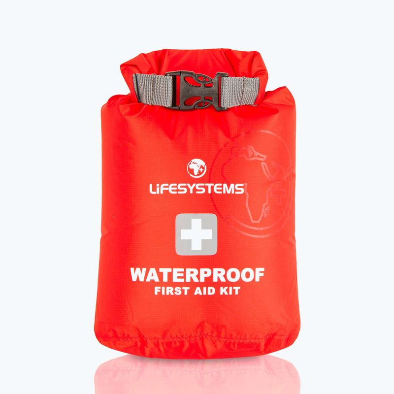 Kit di pronto soccorso per la montagna Lifesystems Dry Bag rosso