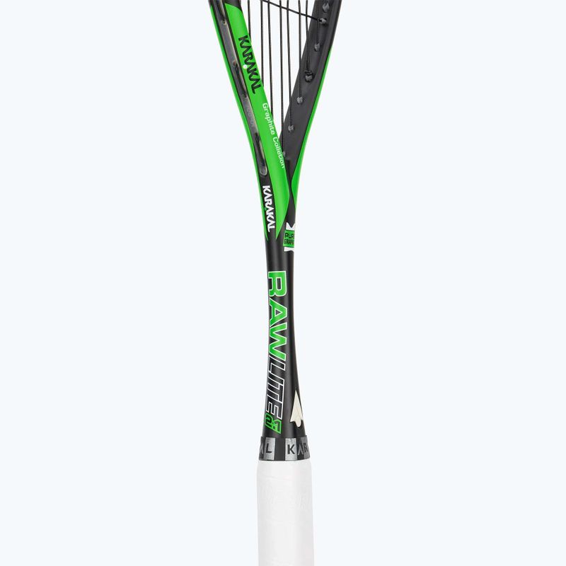 Racchetta da squash Karakal Raw Pro Lite 2.1 bianco 4