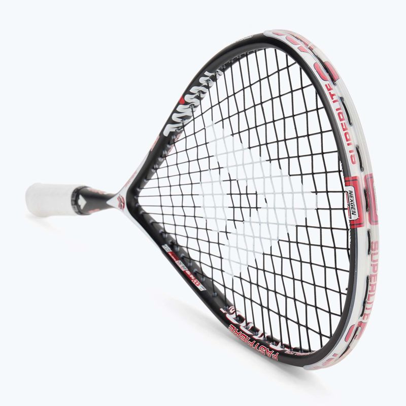 Racchetta da squash Karakal S-100 FF 2.1 bianco 2