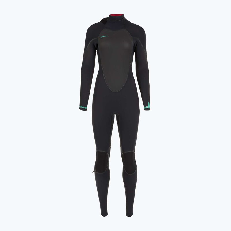 O'Neill Psycho Tech 5/4+ Back Zip Foam Full nero da donna 2