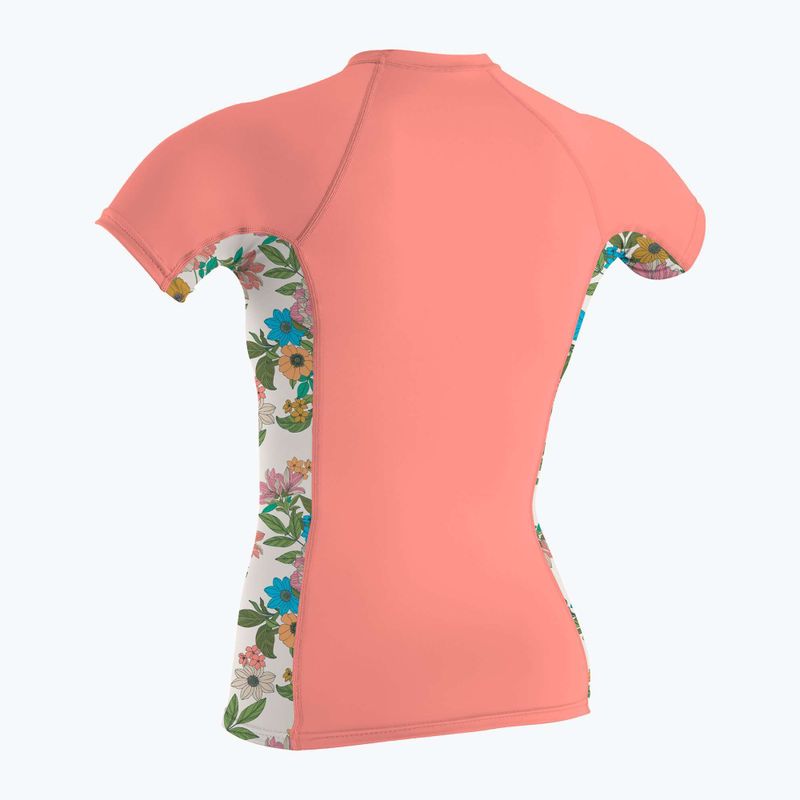 Maglietta da bagno donna O'Neill Side Print Rash Guard desert flower/cara floral 2