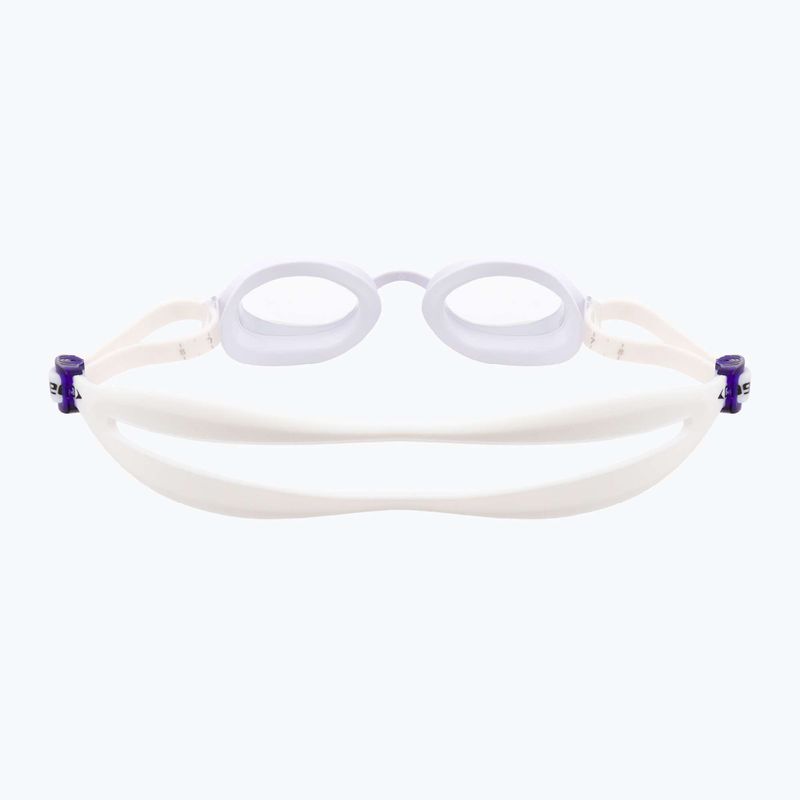 Occhialini da nuoto Speedo Aquapure Female bianco/viola/chiaro 4
