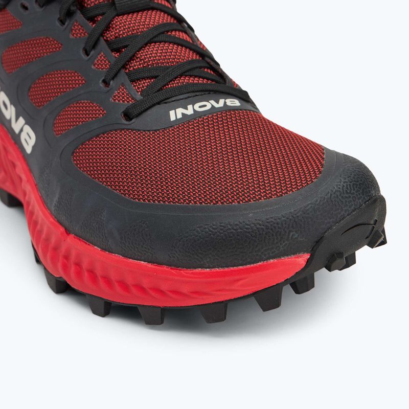 Scarpe da corsa da uomo Inov-8 Mudtalon rosso/nero 7