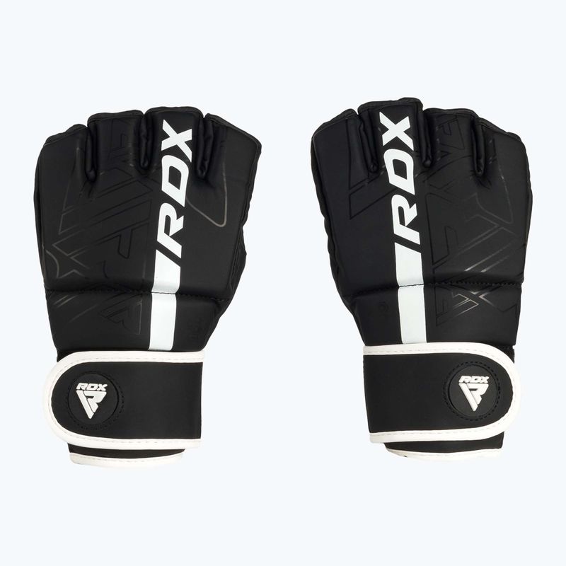 Guanti RDX Grappling F6 bianco opaco 2