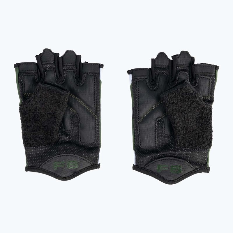 Guanti da allenamento RDX Sublimation F6 nero/verde 3