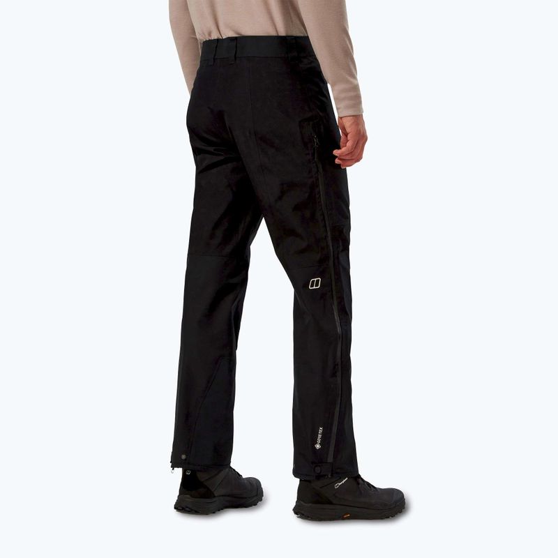 Pantaloni Berghaus Ridge-Hiker GTX da uomo con membrana, nero 3