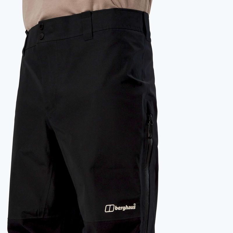 Pantaloni Berghaus Ridge-Hiker GTX da uomo con membrana, nero 4