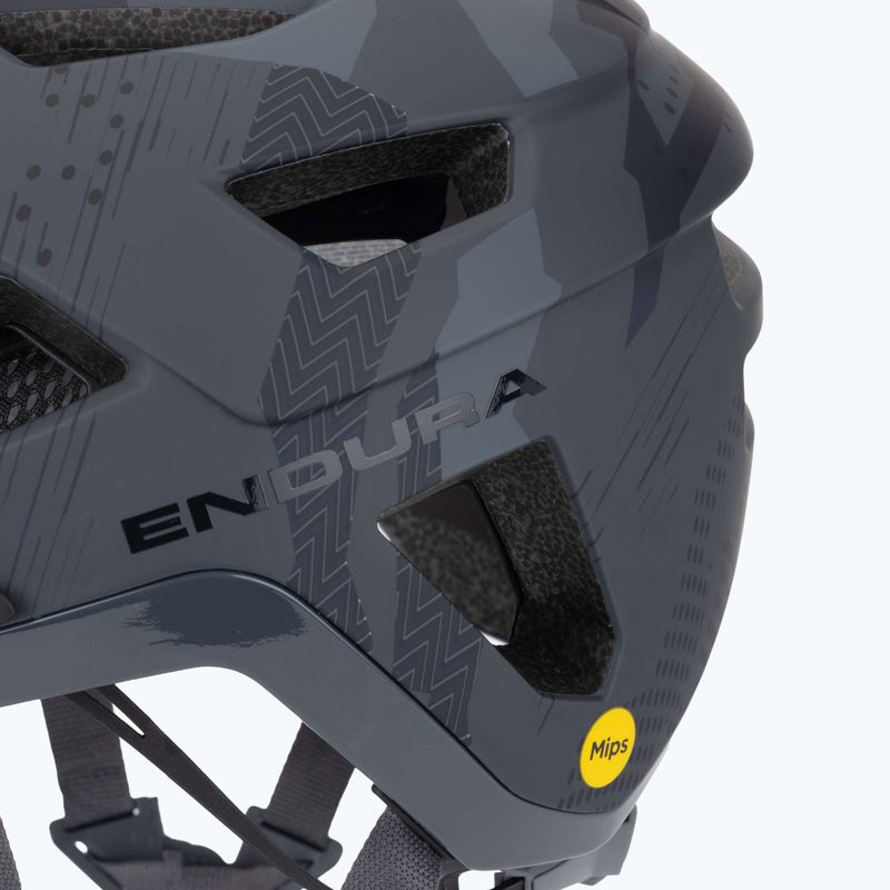 Casco da bici Endura Hummvee Plus MIPS grigio camo 7