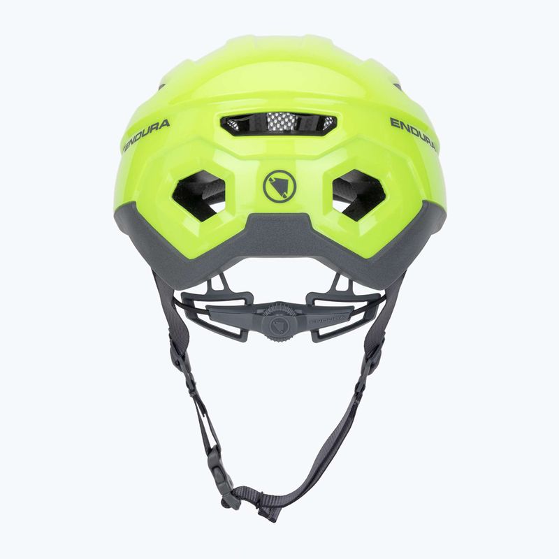 Casco da bici Endura Xtract hi-viz giallo 4